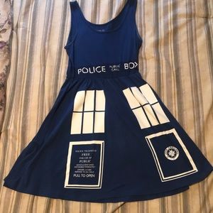 Doctor Who Tardis dress